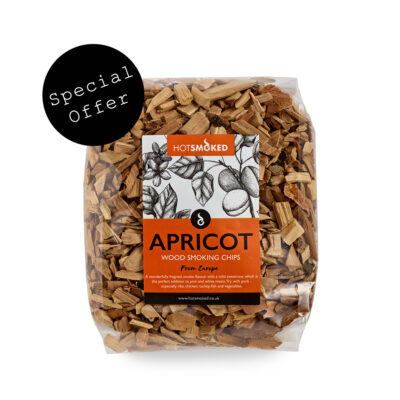 Hot Smoked Apricot smoking chips - special offer
