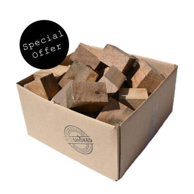 5kg Box of oak smoking chunks - special offer