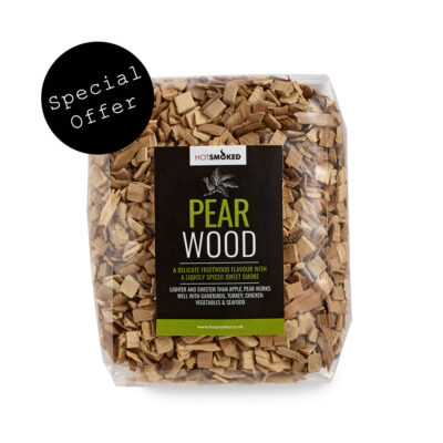 Hot Smoked Pear smoking chips 500g - special offer