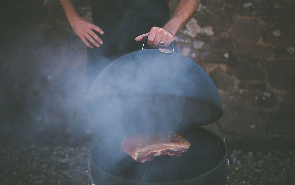 turn your bbq into a hot smoker