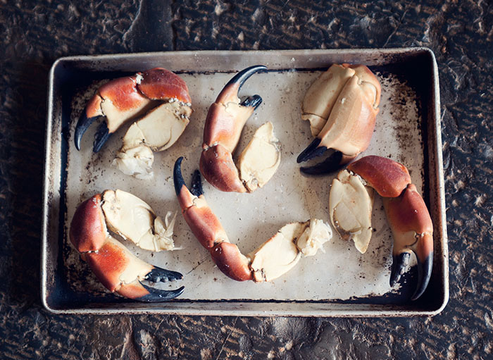 crab claws for smoked seafood platter