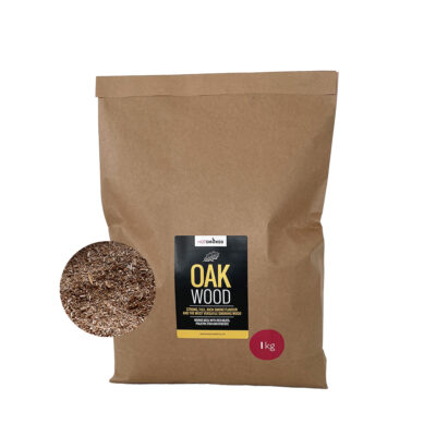 Oak smoking dust in value 1kg bags by Hot Smoked