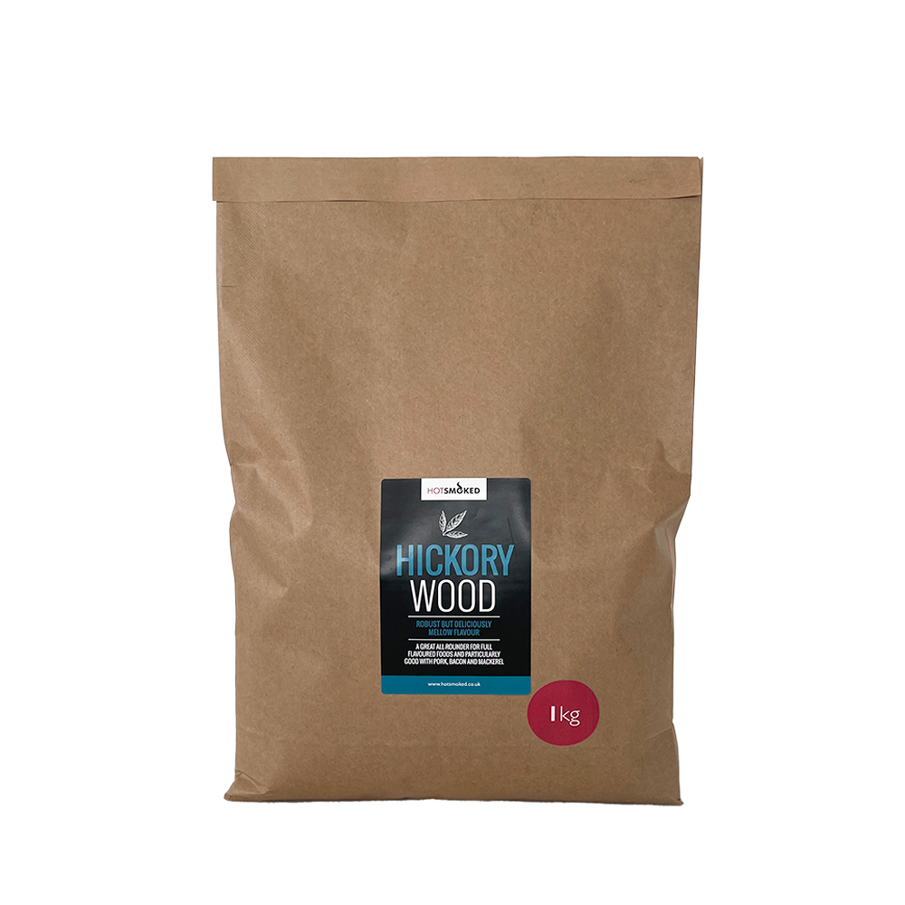 Hickory smoking dust in value 1kg packs by Hot Smoked