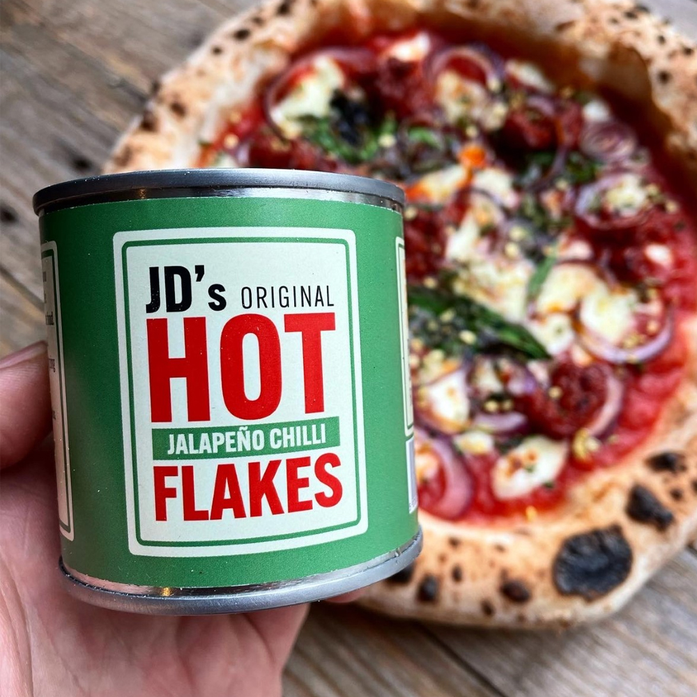JD's Original Hot Japapeno Chilli Flakes