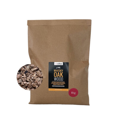 Hot Smoked Whisky Barrel smoking chips 1kg eco pack